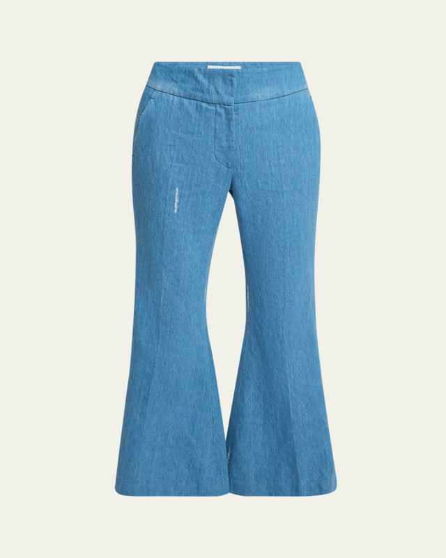 Marsh Denim Flared Pants